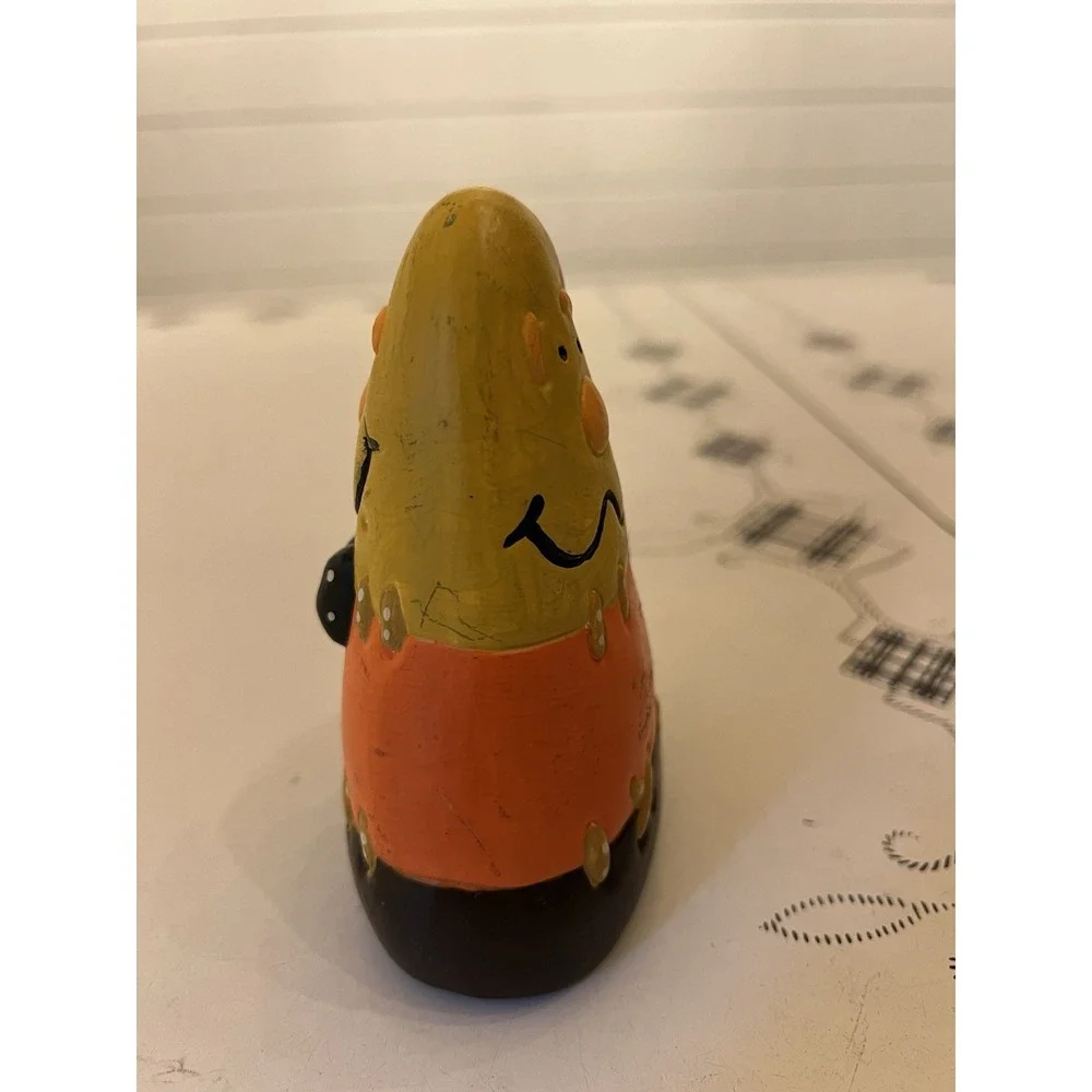 Halloween Candy Corn  Two Faced Hand Made Fall Autumn